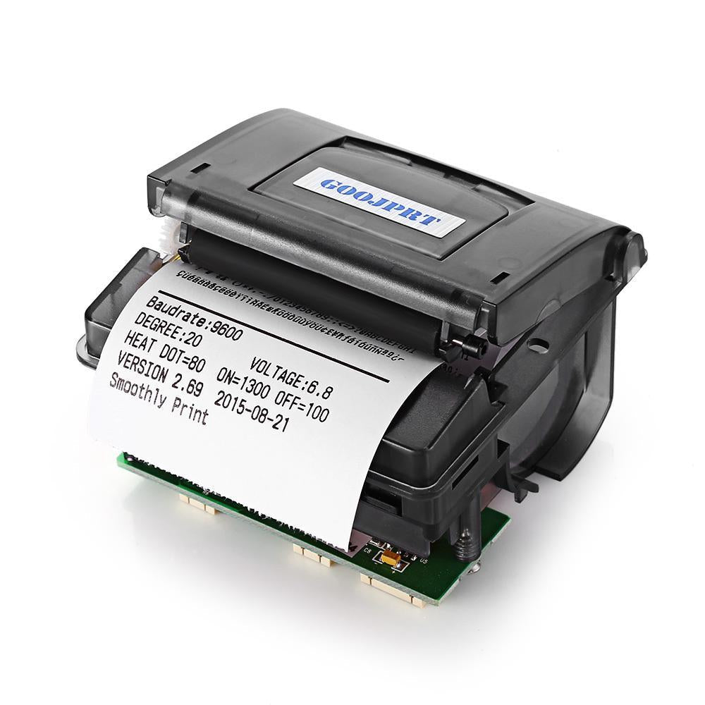 GOOJPRT QR203 58mm Micro Receipt Thermal Printer RS232+TTL Panel Compatible with EML203 GOOJPRT QR203 58mm Micro Receipt Thermal Printer RS232+TTL Panel Compatible with EML203